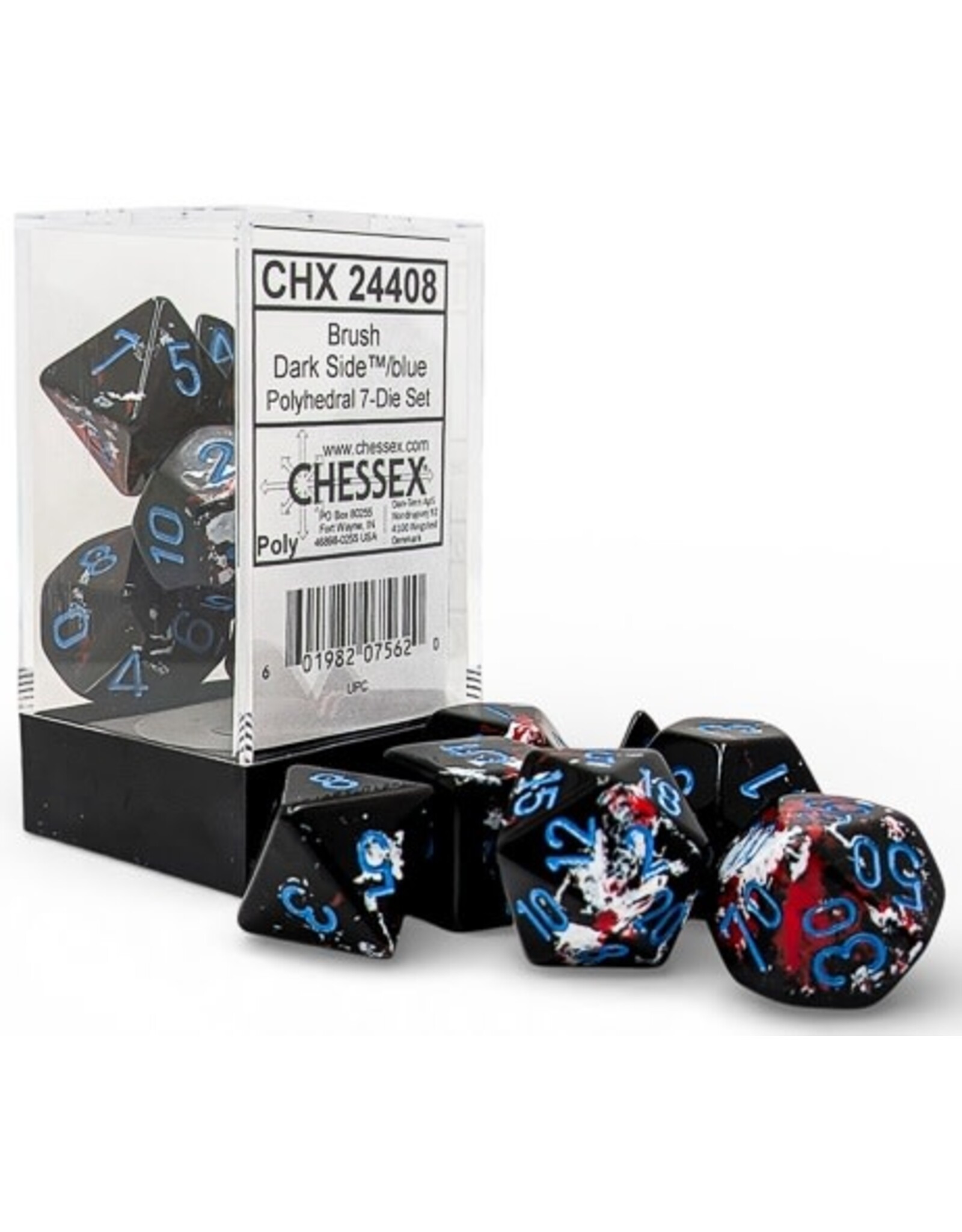 Chessex Chessex Brush 7 Piece Die Set