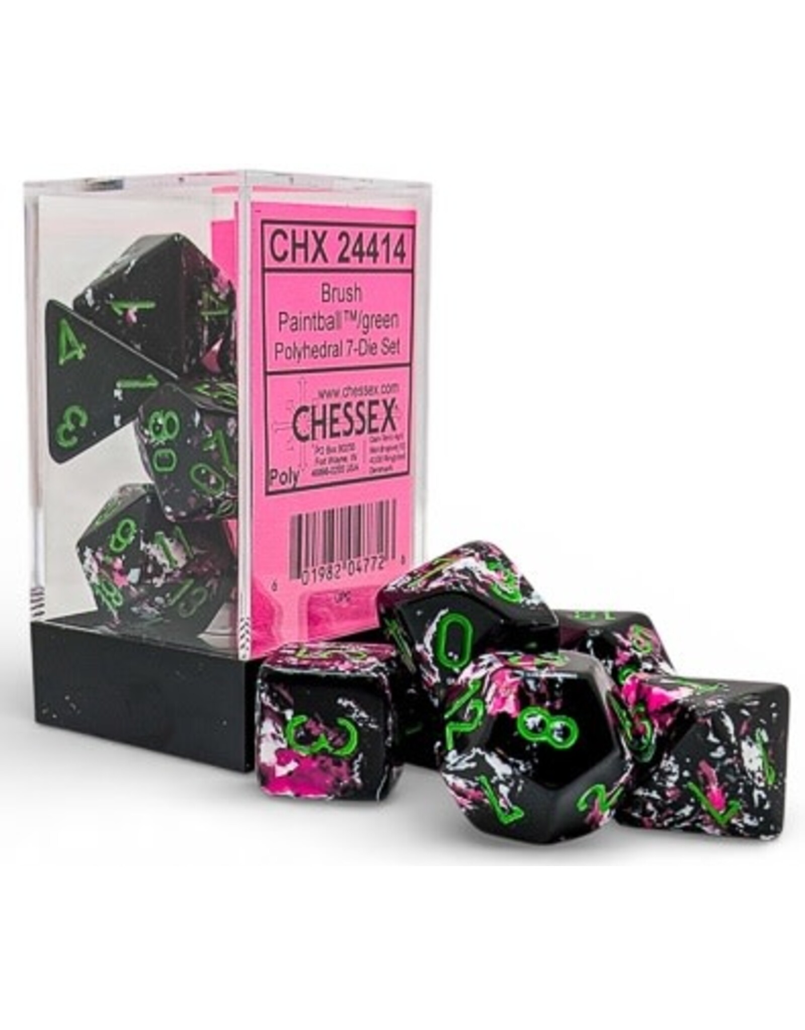 Chessex Chessex Brush 7 Piece Die Set