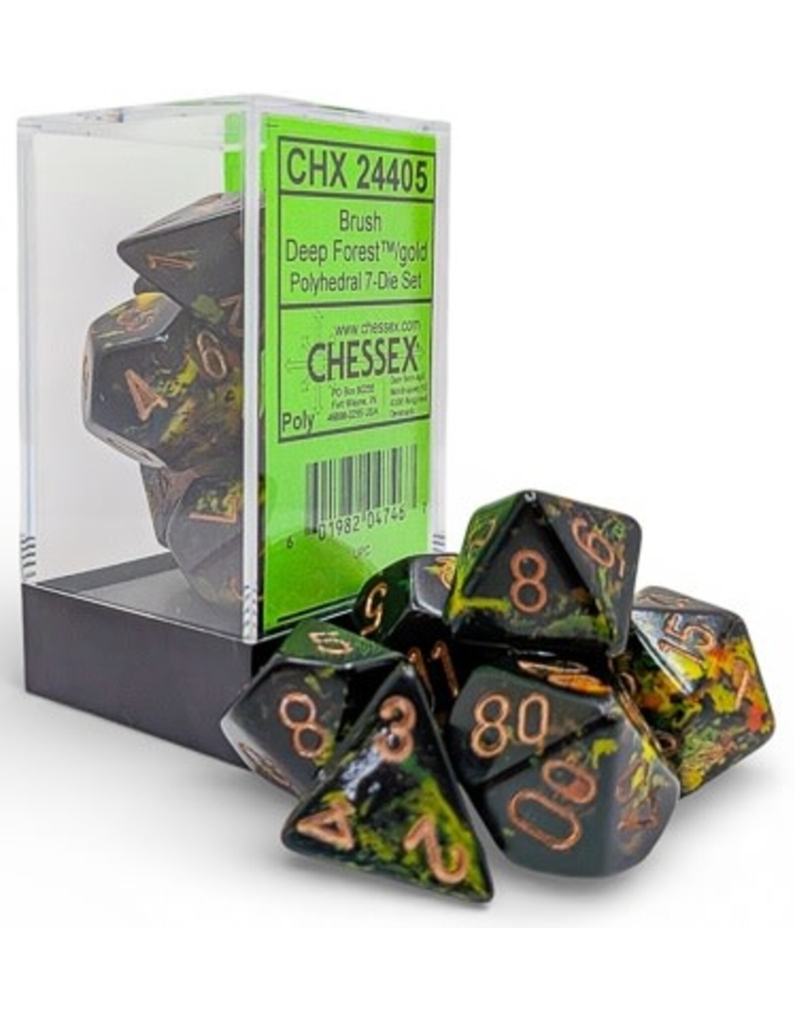 Chessex Chessex Brush 7 Piece Die Set