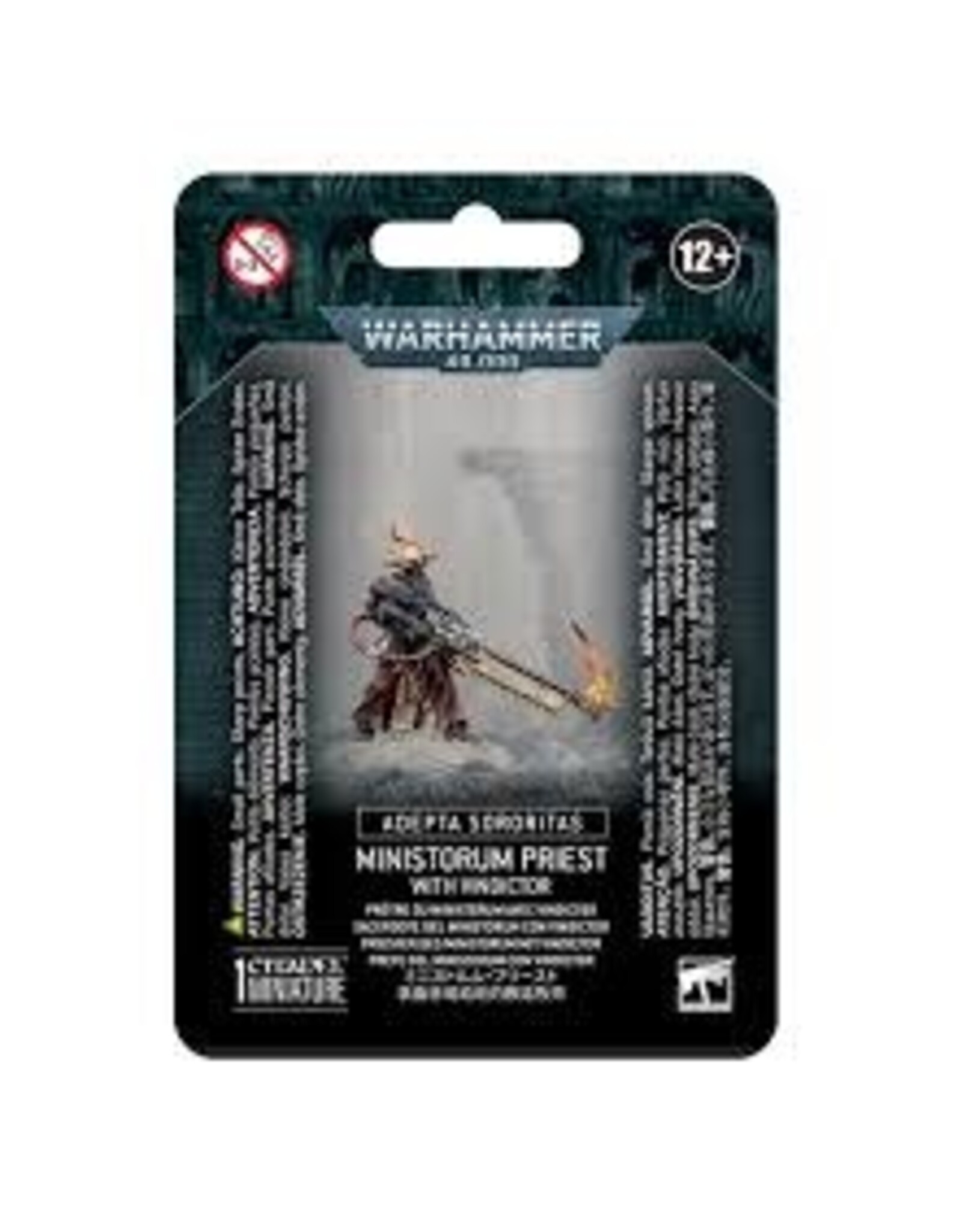 Games Workshop Warhammer 40K - Adepta Sororitas - Ministorum Priest With Vindictor