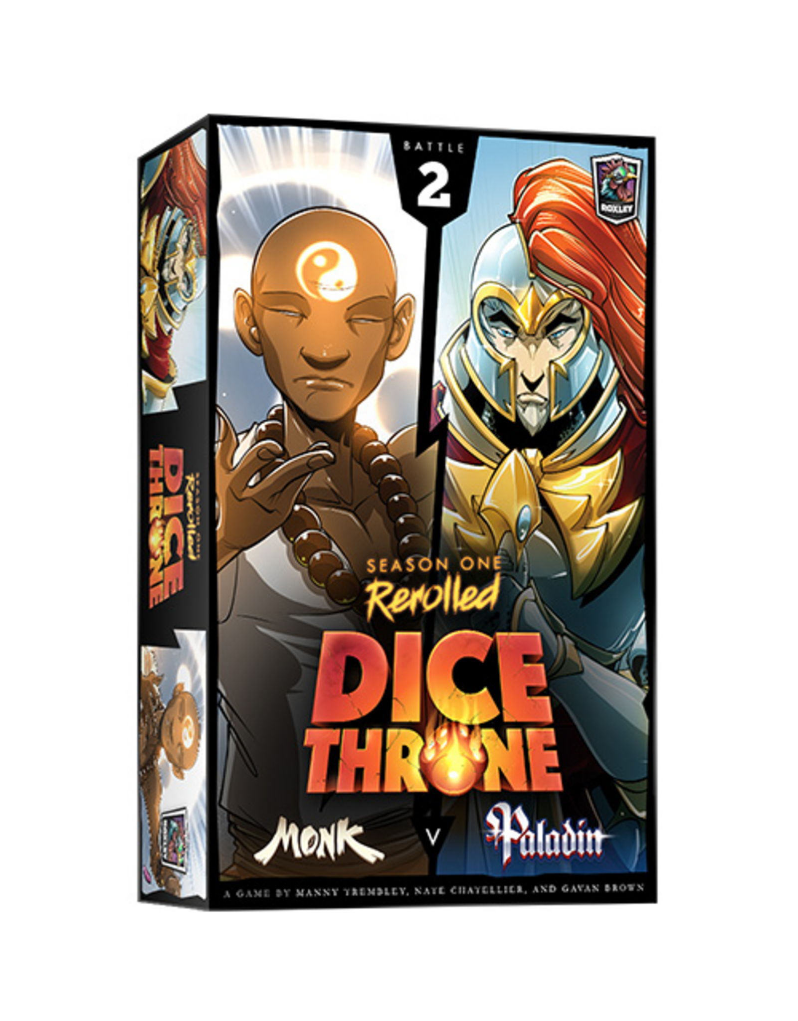 Roxley Games Dice Throne Season 1 Box 2 Monk Vs Paladin