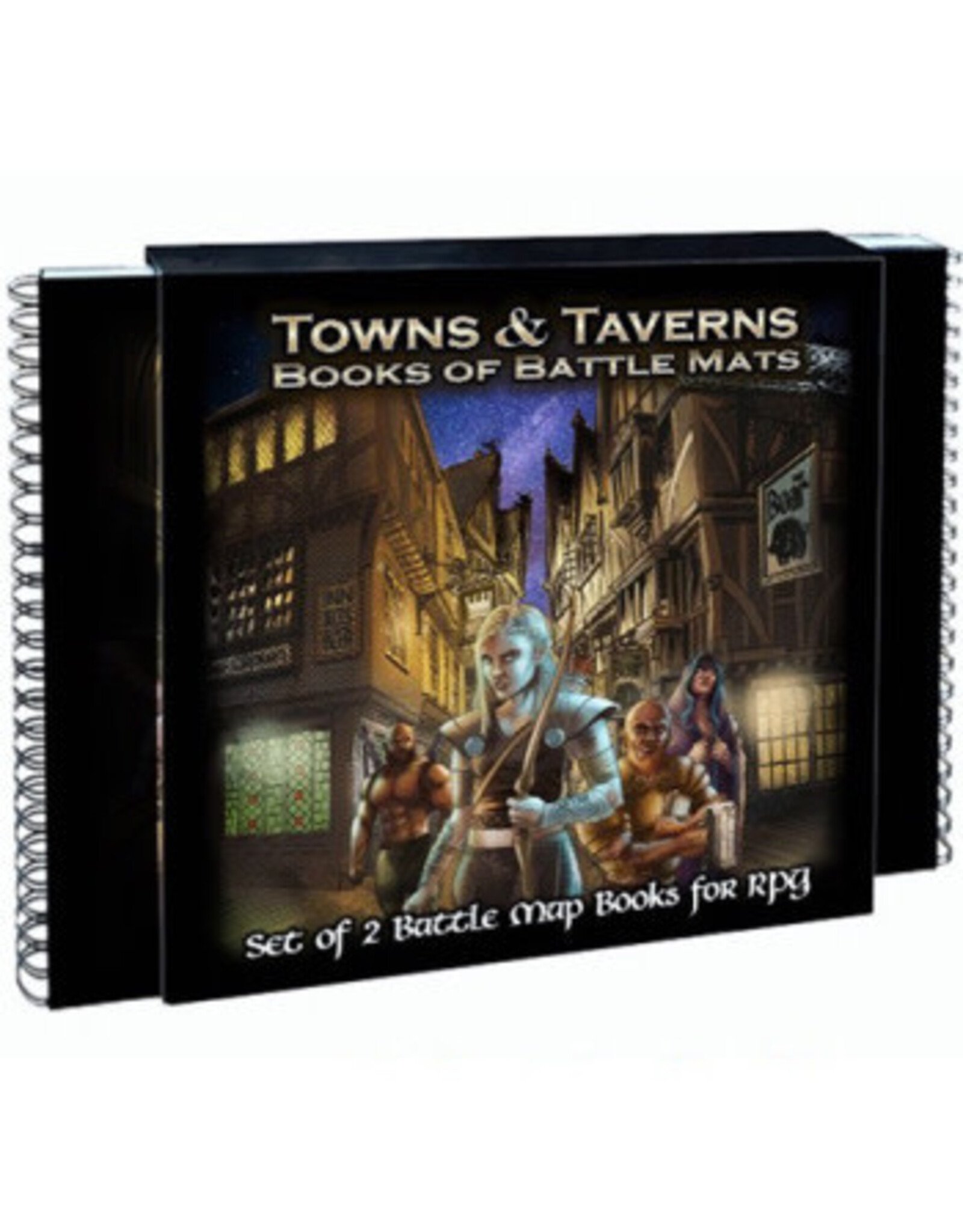 Book Of Battle Mats Towns And Taverns