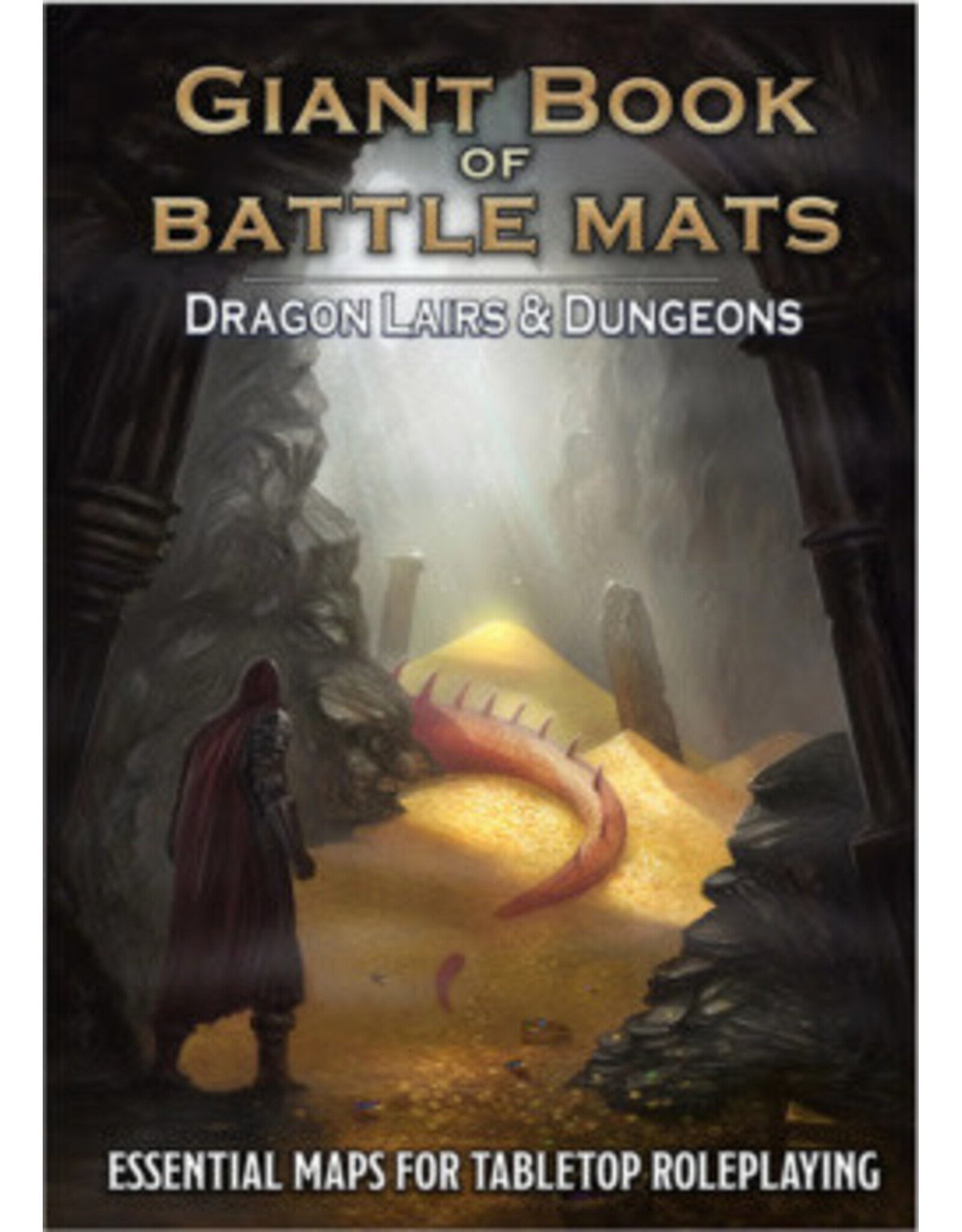 Dragon Lairs And Dungeons A Giant Book Battlemat