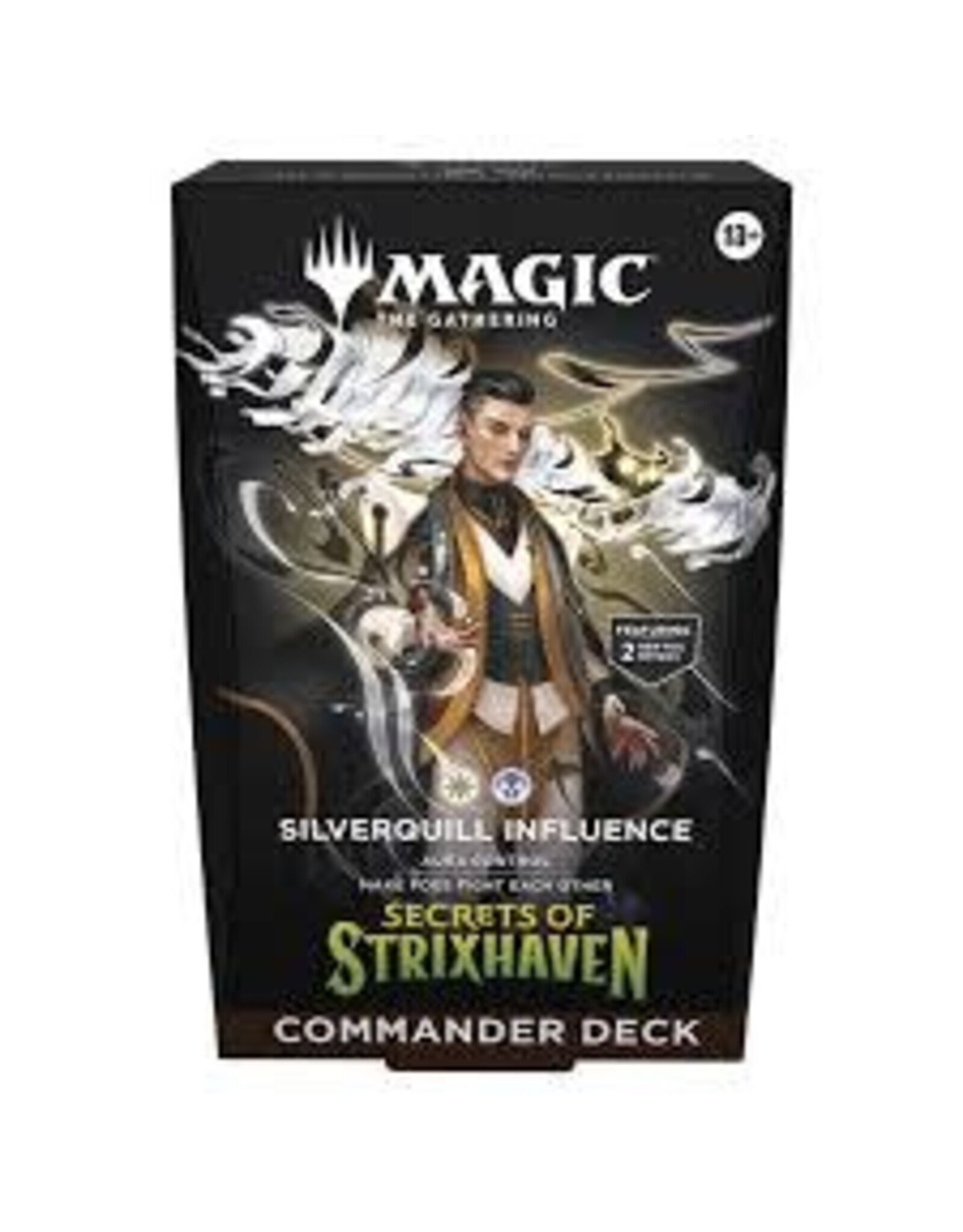 Wizards of the Coast MTG Secrets of Strixhaven Commander Deck - Silverquill Influence (Releases April 17th, 2026)