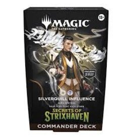 Wizards of the Coast MTG Secrets of Strixhaven Commander Deck - Silverquill Influence (Releases April 17th, 2026)