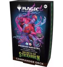 Wizards of the Coast MTG Secrets of Strixhaven Commander Deck - Prismari Artistry (Releases April 17th, 2026)