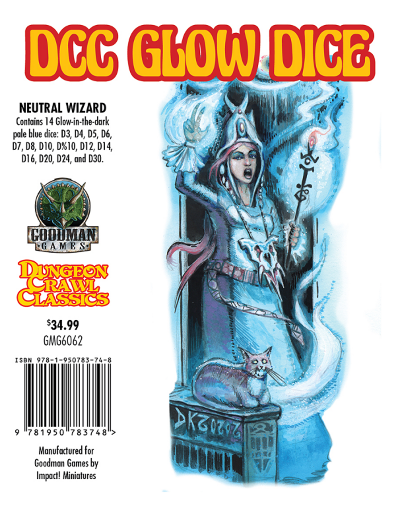 Goodman Games Dungeon Crawl Classics Dice Set