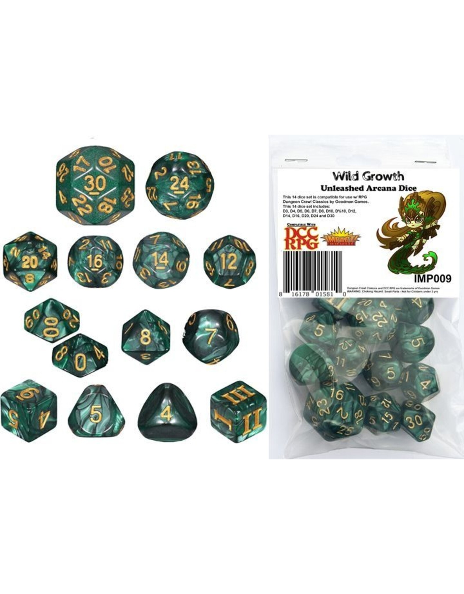 Goodman Games Dungeon Crawl Classics Dice Set