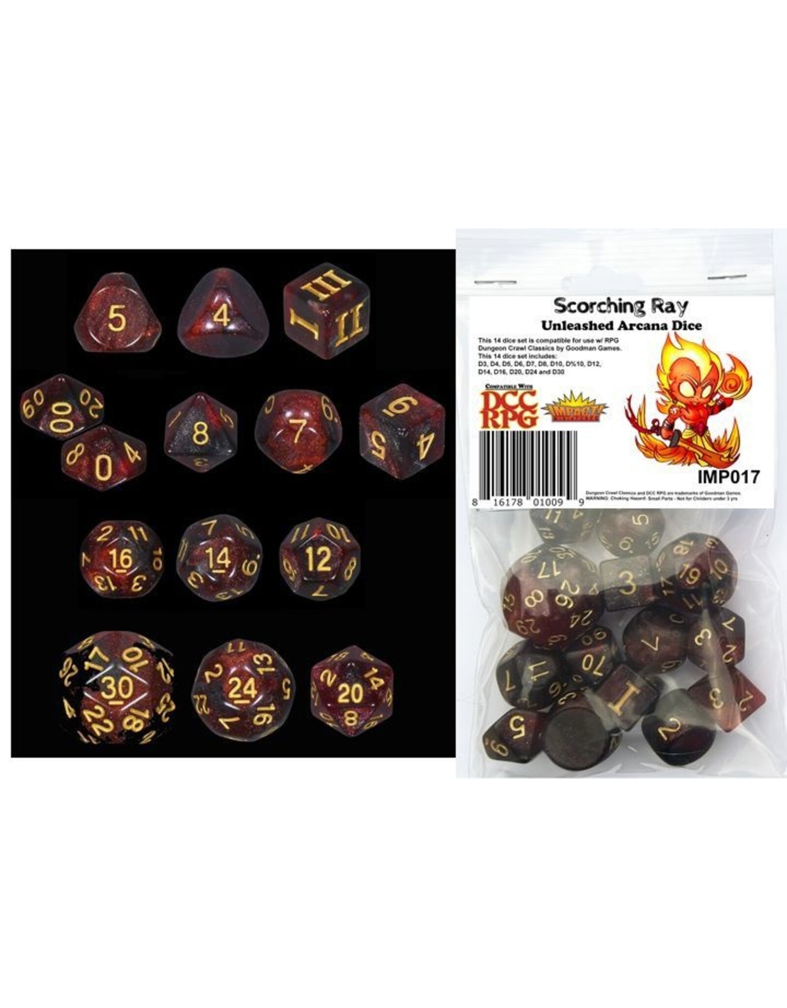 Goodman Games Dungeon Crawl Classics Dice Set