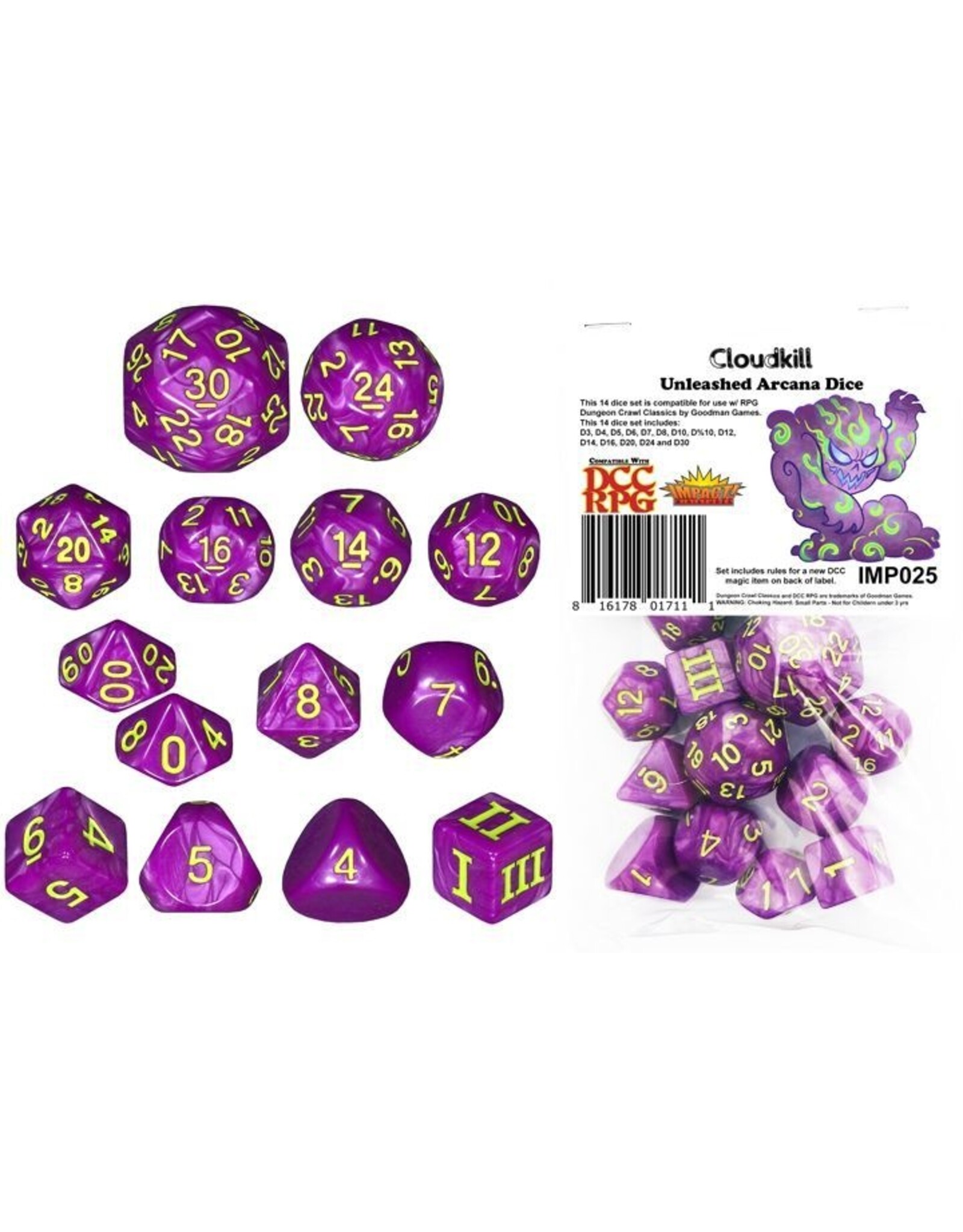 Goodman Games Dungeon Crawl Classics Dice Set