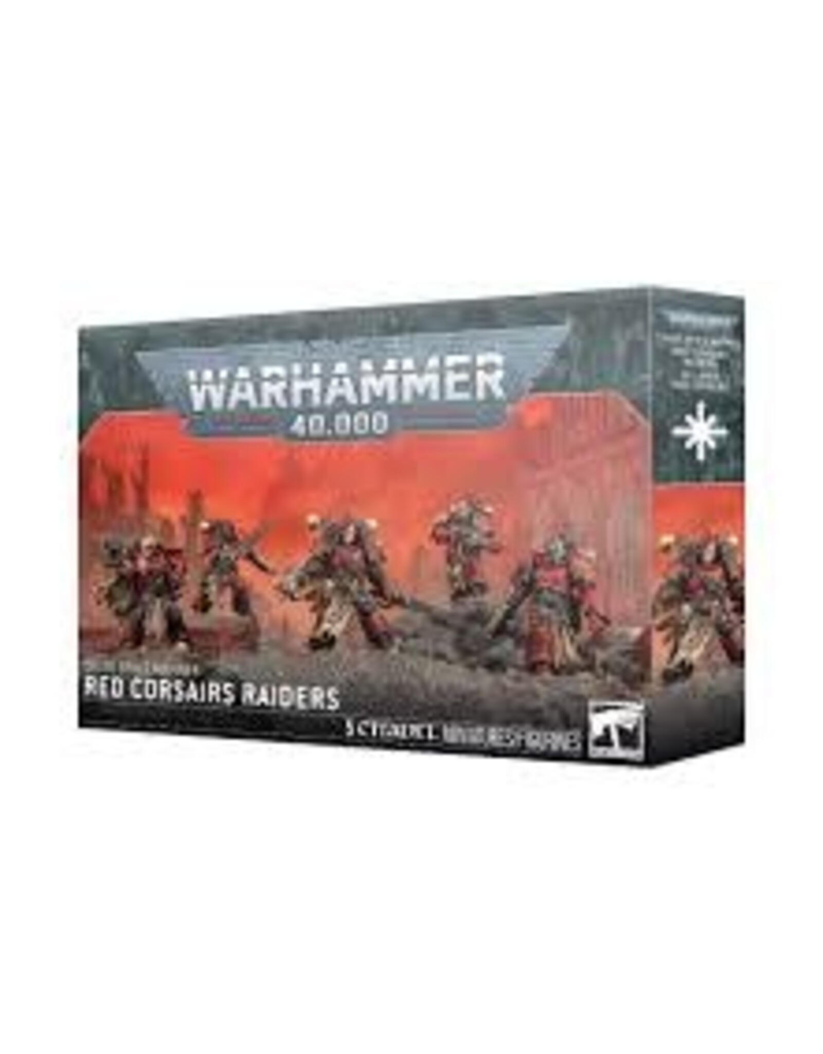 Games Workshop Warhammer 40K - Chaos Space Marines - Red Corsairs Raiders