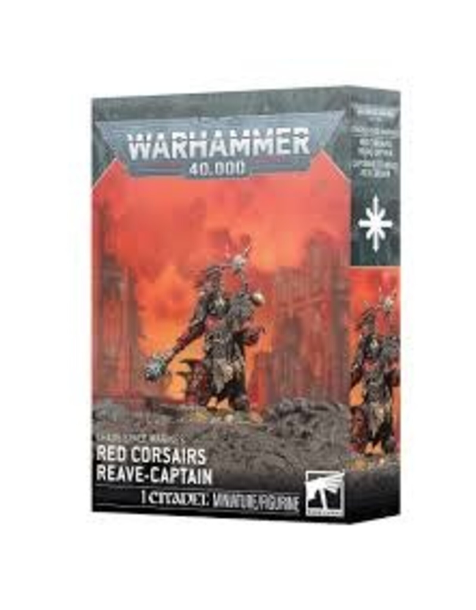 Games Workshop Warhammer 40K - Chaos Space Marines - Red Corsairs Reave-Captain