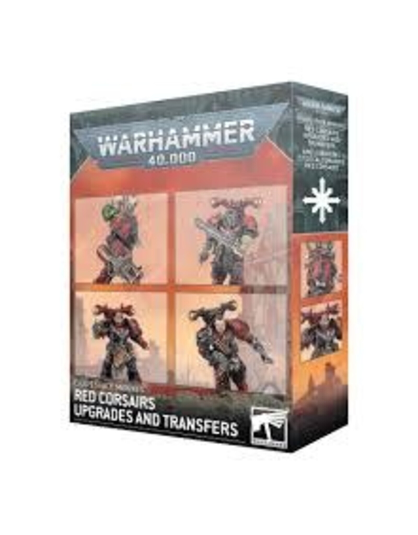 Games Workshop Warhammer 40K - Chaos Space Marines - Red Corsairs Upgrades and Transfers