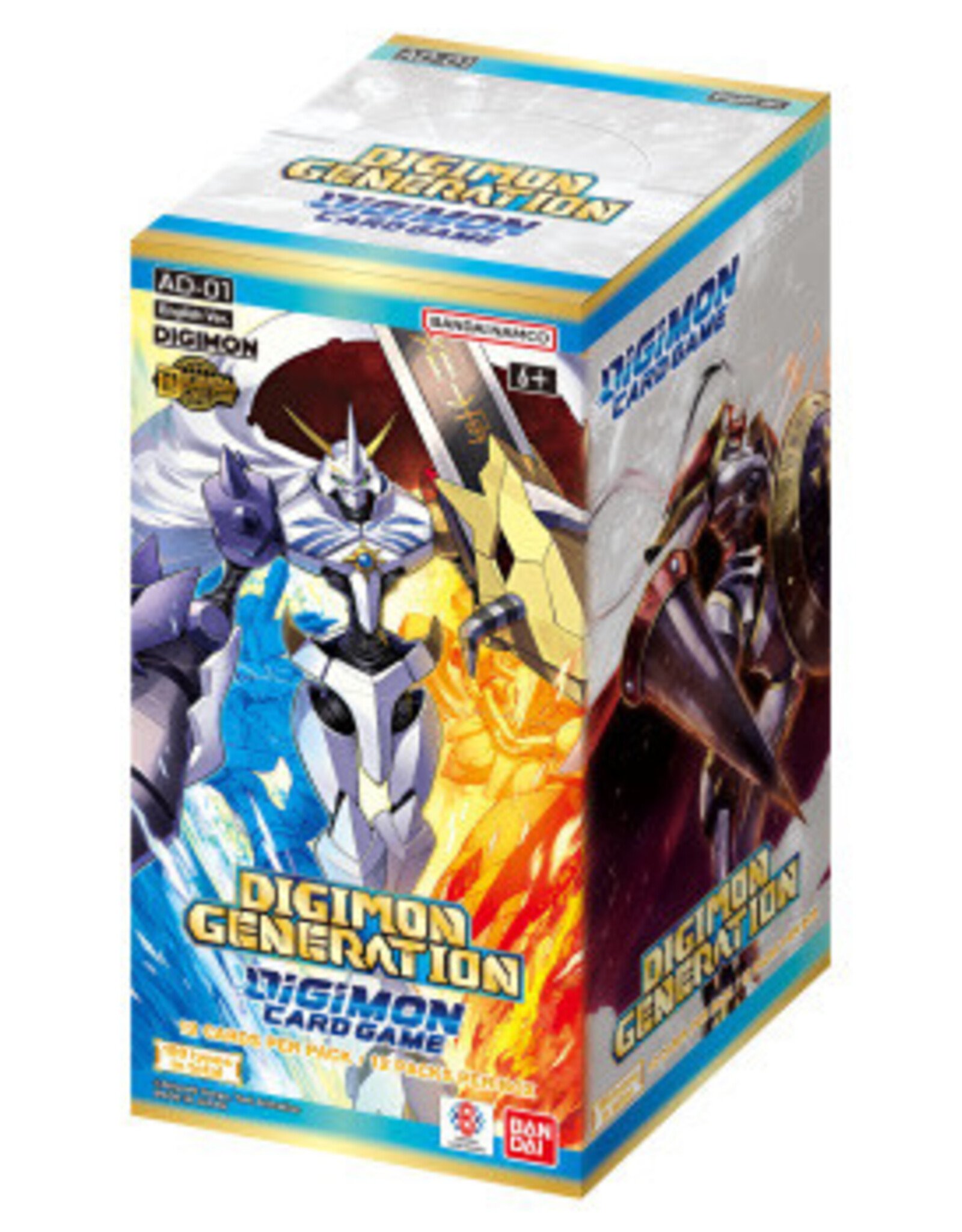 Bandai Digimon Card Game Ad-01 Advanced Booster Digimon Generation Booster Box