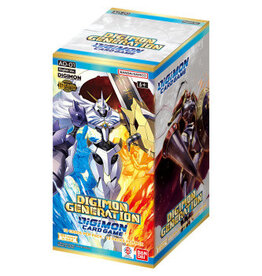 Bandai Digimon Card Game Ad-01 Advanced Booster Digimon Generation Booster Box