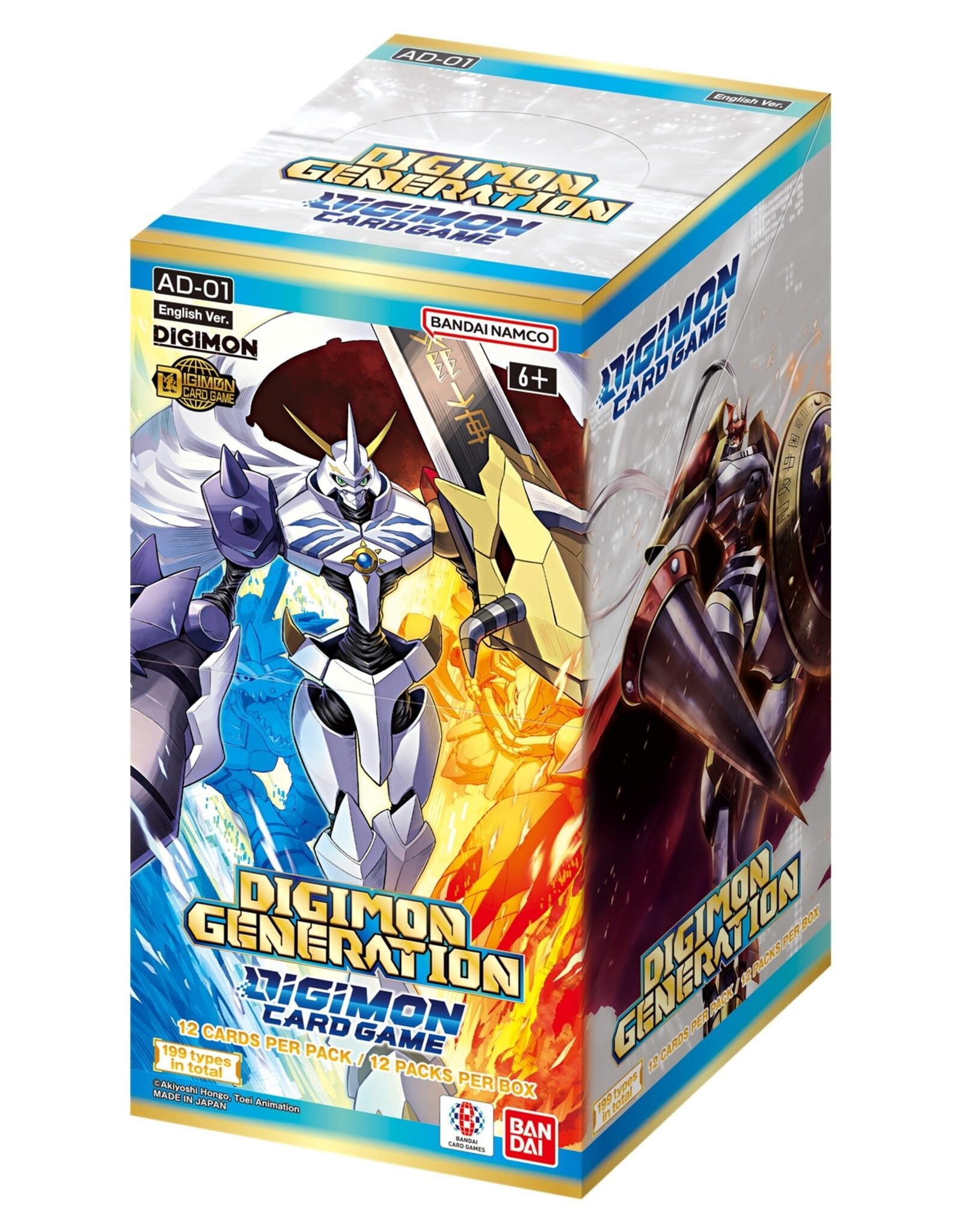 Bandai Digimon Card Game Ad-01 Advanced Booster Digimon Generation Booster Pack