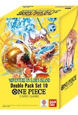 Bandai One Piece Card Game Double Pack 10 Double Pack Set Vol 10