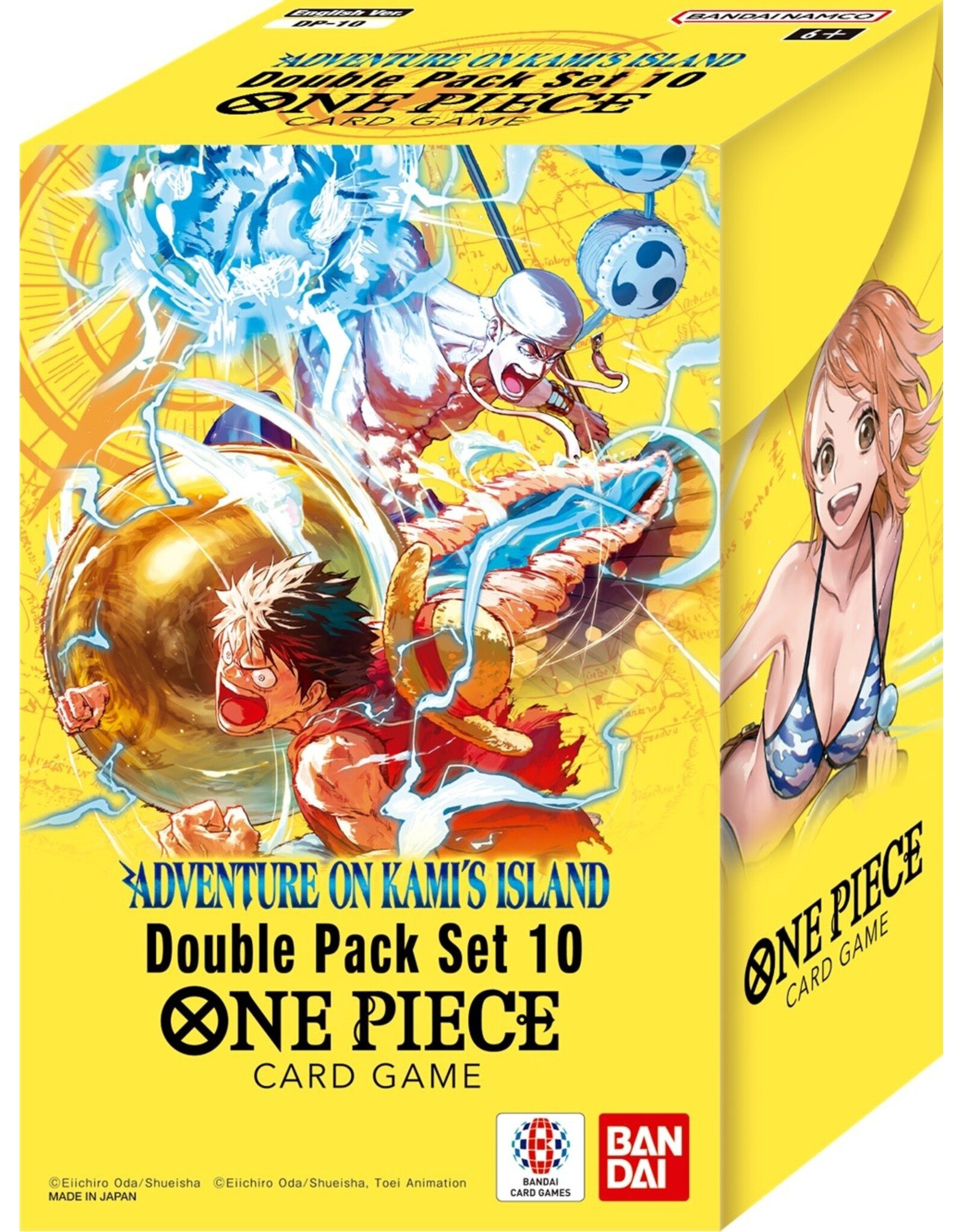 Bandai One Piece Card Game Double Pack 10 Double Pack Set Vol 10