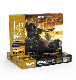 AK Interactive AK Interactive Quick Markers Starter Combo