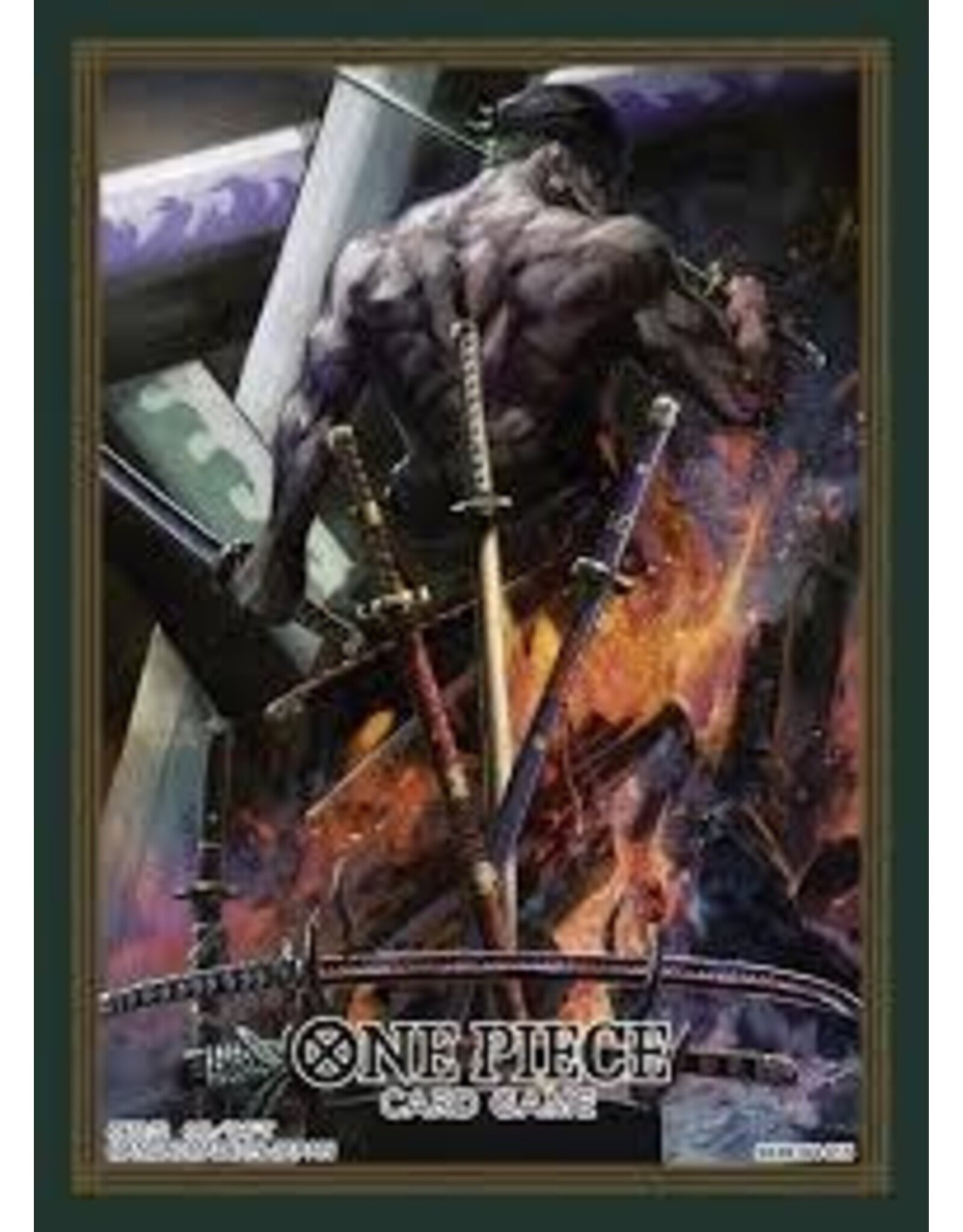 Bandai One Piece Cg Sleeves Set 14 - Roronoa Zoro
