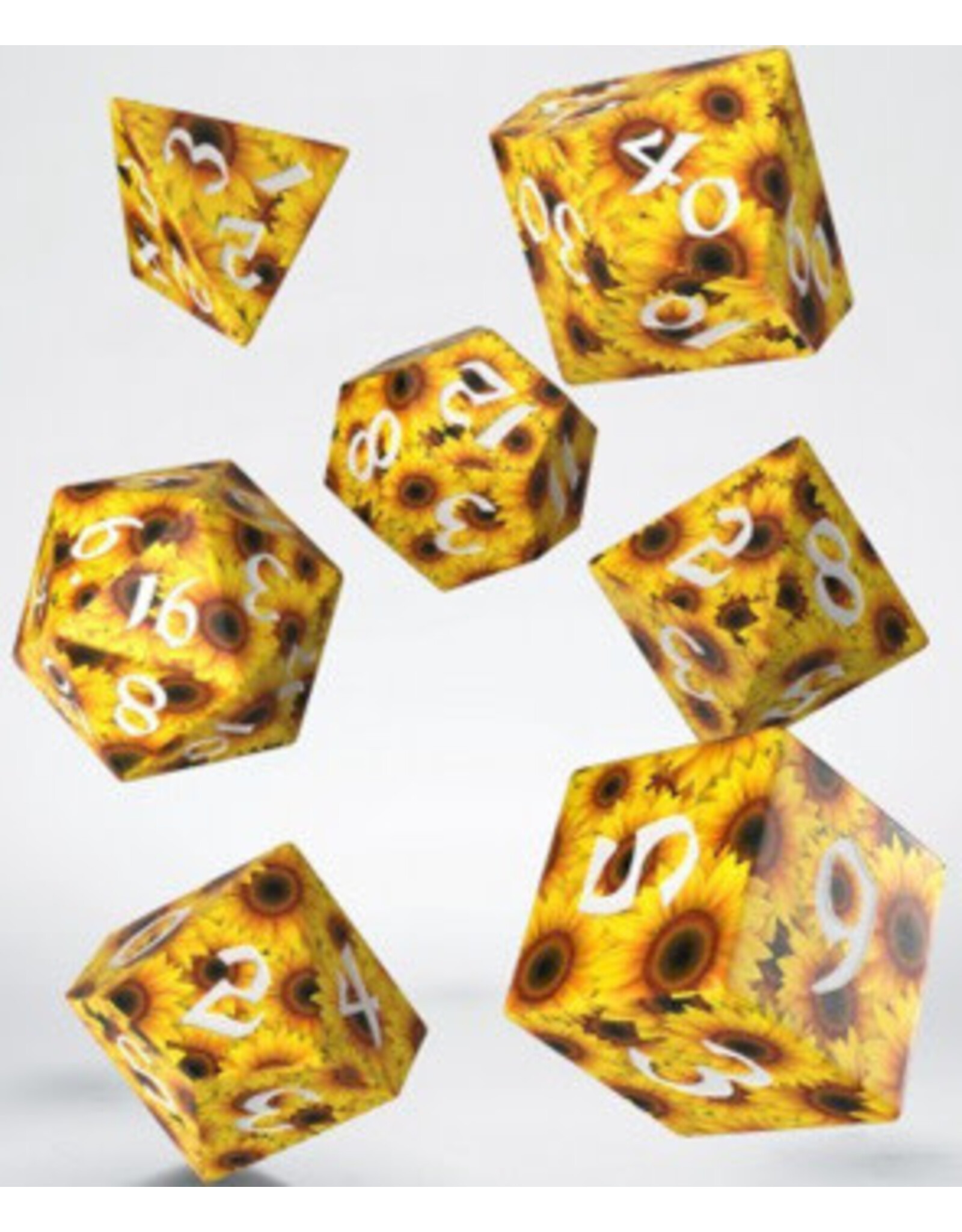 Full Art Dice Set Sunflower