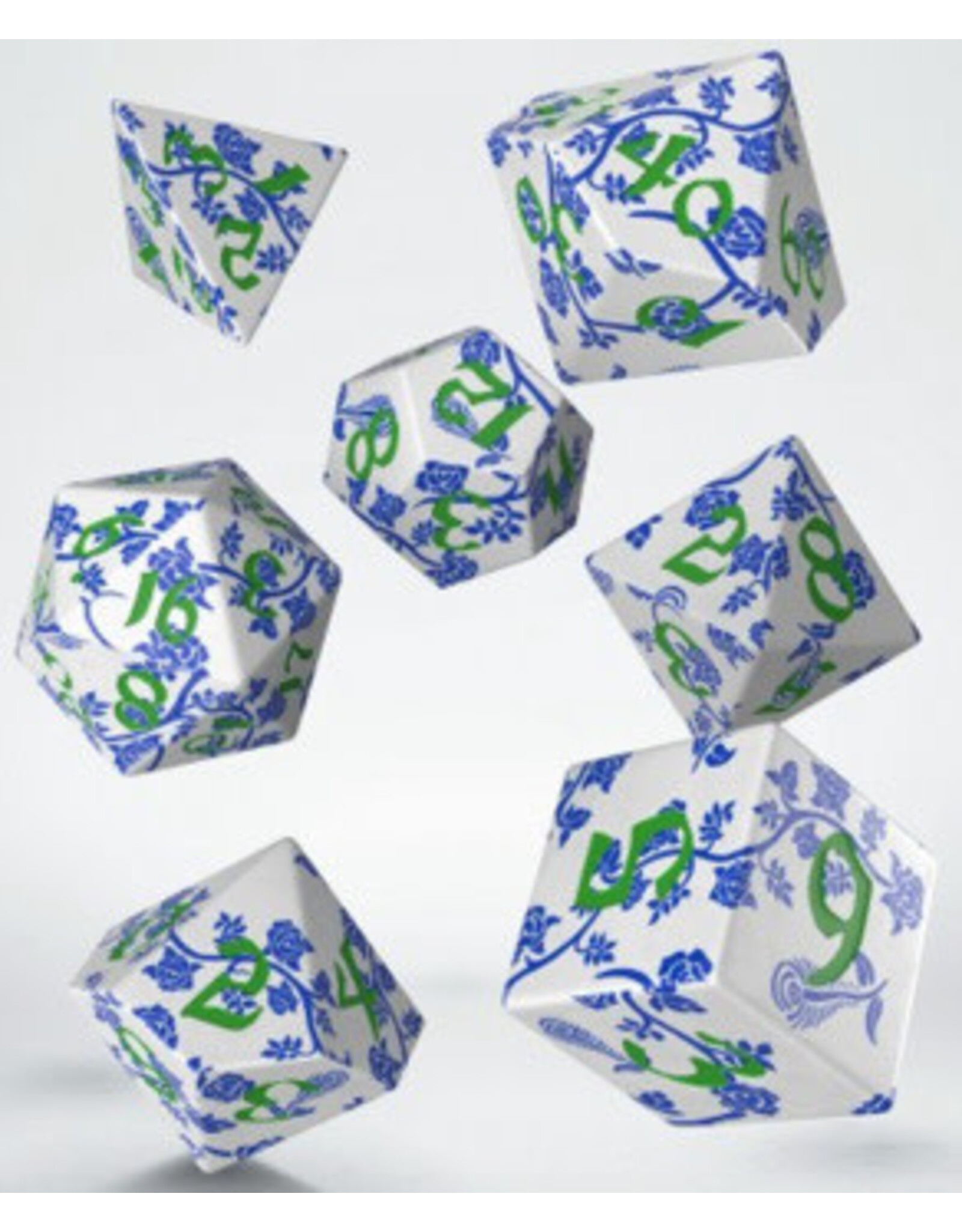 Full Art Dice Set Porcelain