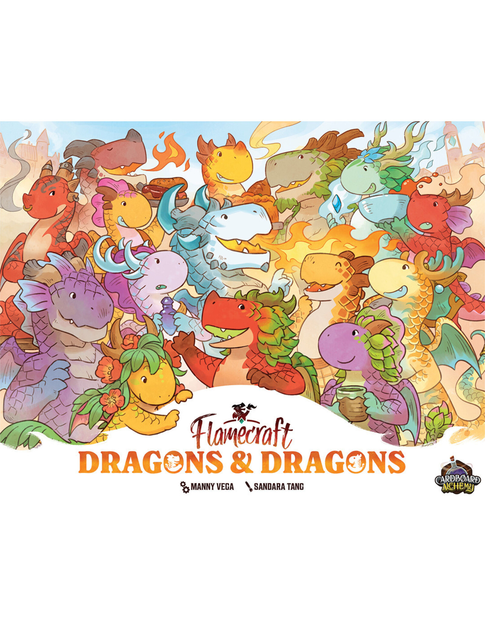 Cardboard Alchemy Flamecraft Dragons And Dragons