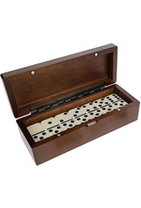 Dominoes - Ivory Magnetic Wooden Box
