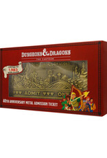 Dnd: The Cartoon 40th Anniversary Rollercoaster Ticket Replica