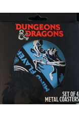 Dnd Monsters 4-Piece Metal Drink Coaster Set