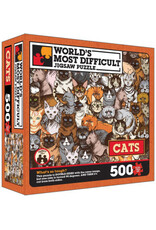 World's Most Difficult Jigsaw Puzzle - Cats 500 Piece Puzzle Double Sided