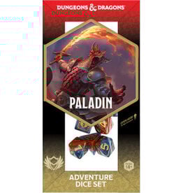 Sirius Dice D&D Adventure Dice Paladin: Orange/Blue