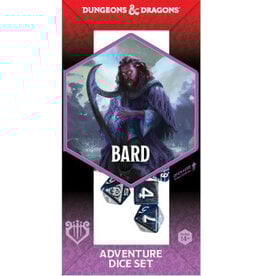 Sirius Dice D&D Adventure Dice Bard: Blue/Black