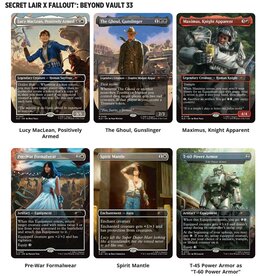 Wizards of the Coast MTG Secret Lair Fallout Beyond Vault 33 Regular