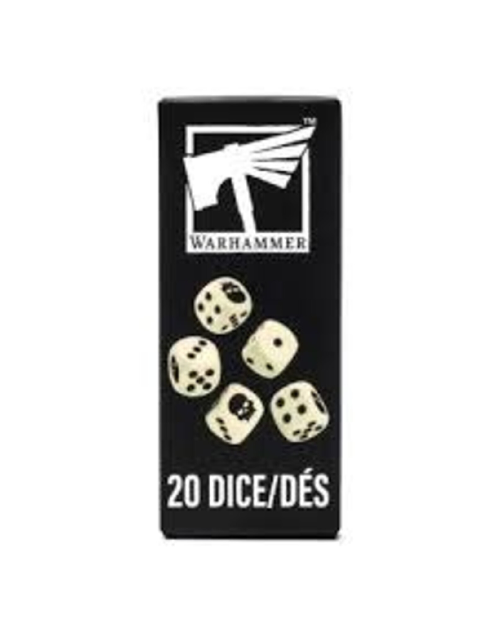 Games Workshop Warhammer 40k: Basic Dice (D6)