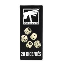 Games Workshop Warhammer 40k: Basic Dice (D6)