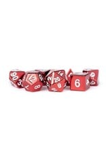 Fanroll Metal Dice Set 7 pc Set - Red