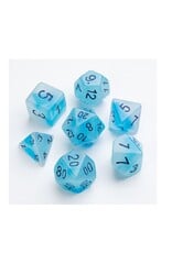 GameGenic GameGenic 7 pc Dice Set Glow Series: Icy Crumbs