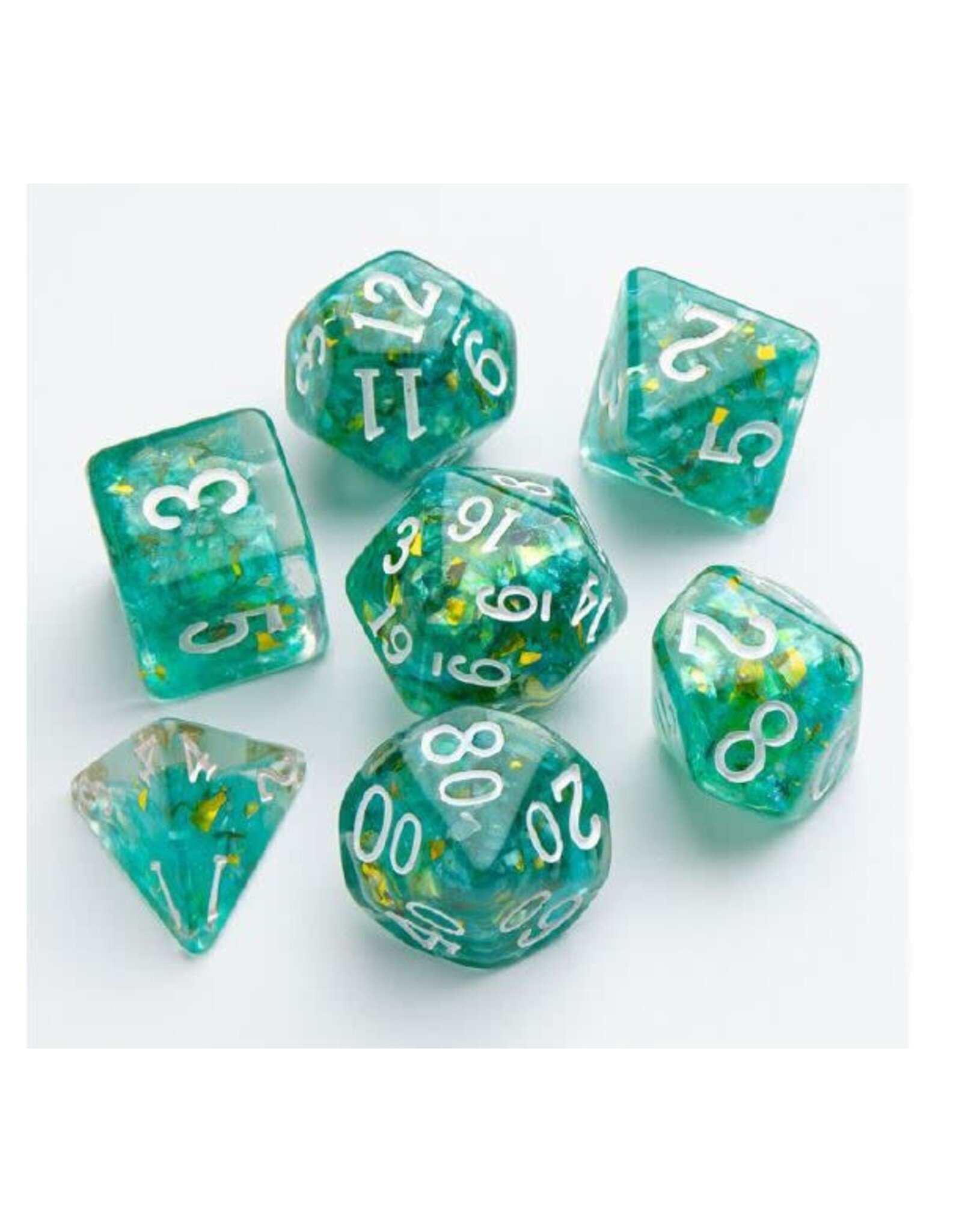 GameGenic GameGenic 7 pc Dice Set Candy-Like Series: Mint
