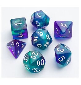 GameGenic GameGenic 7 pc Dice Set Galaxy Series: Neptune