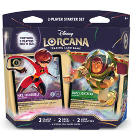 Ravensburger Disney Lorcana Two-Player Deck (Elastigirl/Buzz Lightyear)