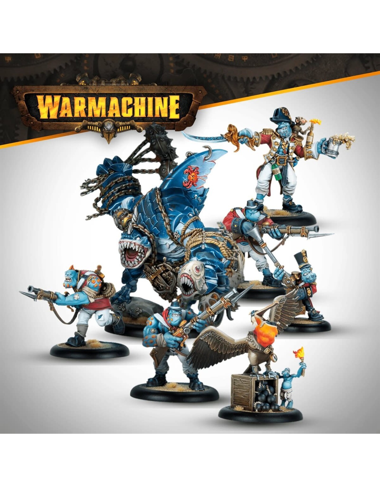 Warmachine - Southern Kriels Command Cadre - Foulblood's Armada