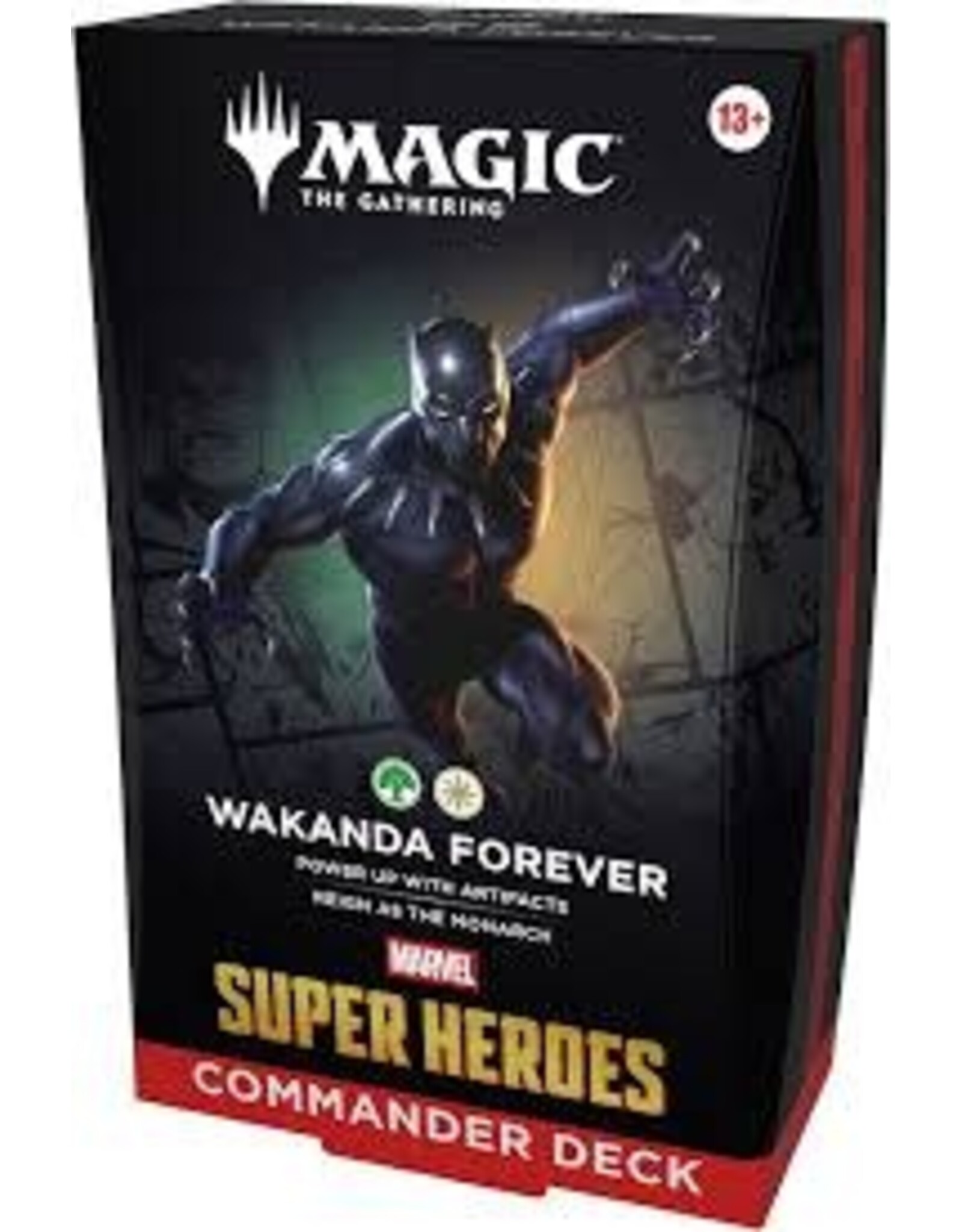MTG Marvel Super Heroes Commander Deck - Wakanda Forever (Releases June 19th, 2026)