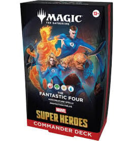 MTG Marvel Super Heroes Commander Deck - The Fantastic Four (Releases June 19th, 2026)