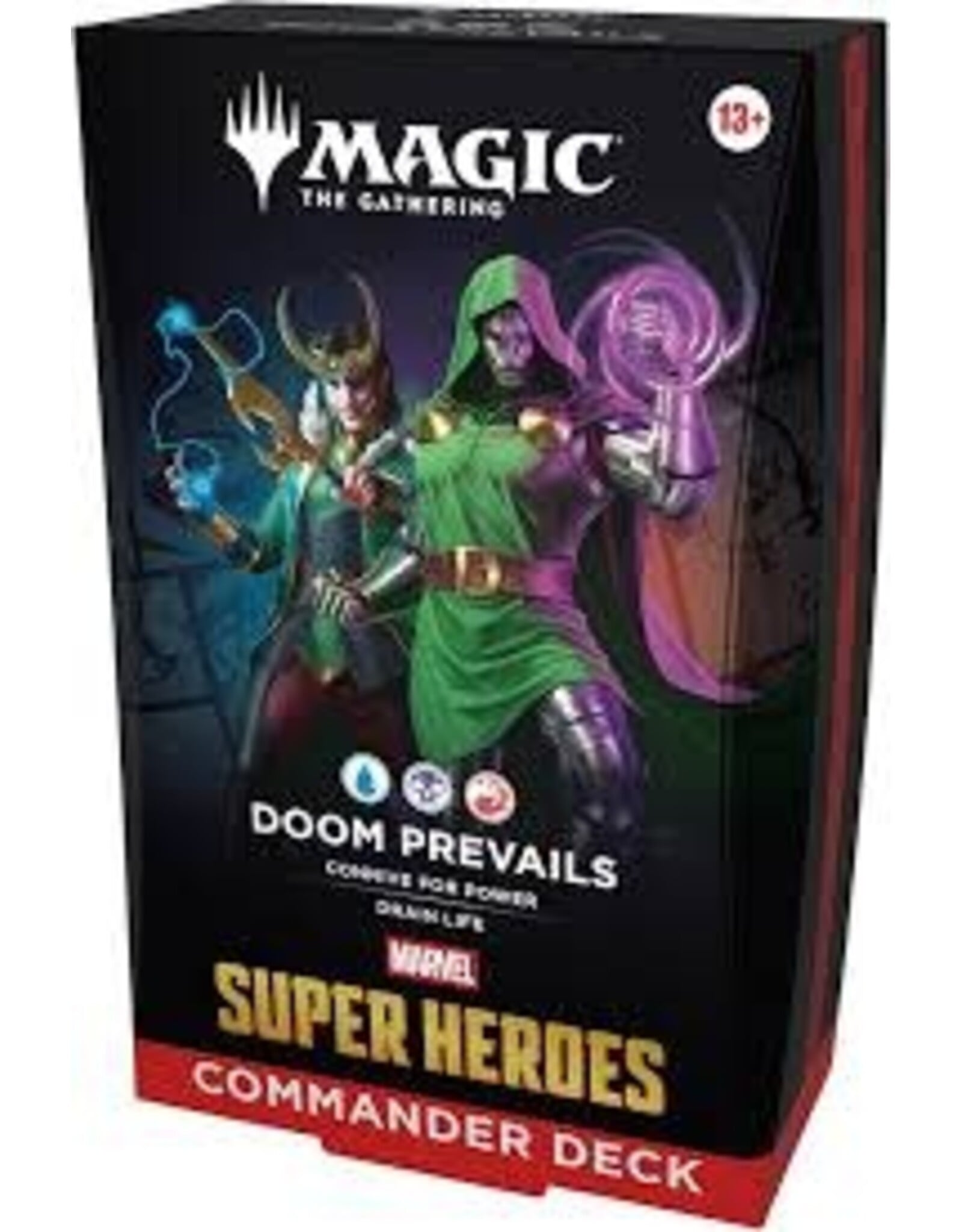 MTG Marvel Super Heroes Commander Deck - Doom Prevails (Releases June 19th, 2026)