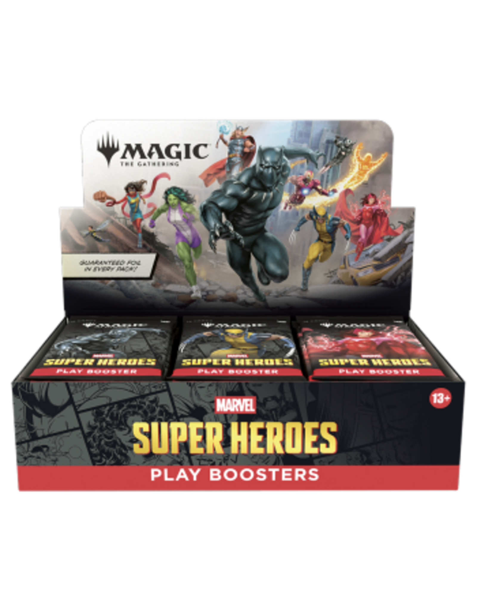 Wizards of the Coast MTG Marvel Super Heroes Play Booster Box (Releases June 19th, 2026)