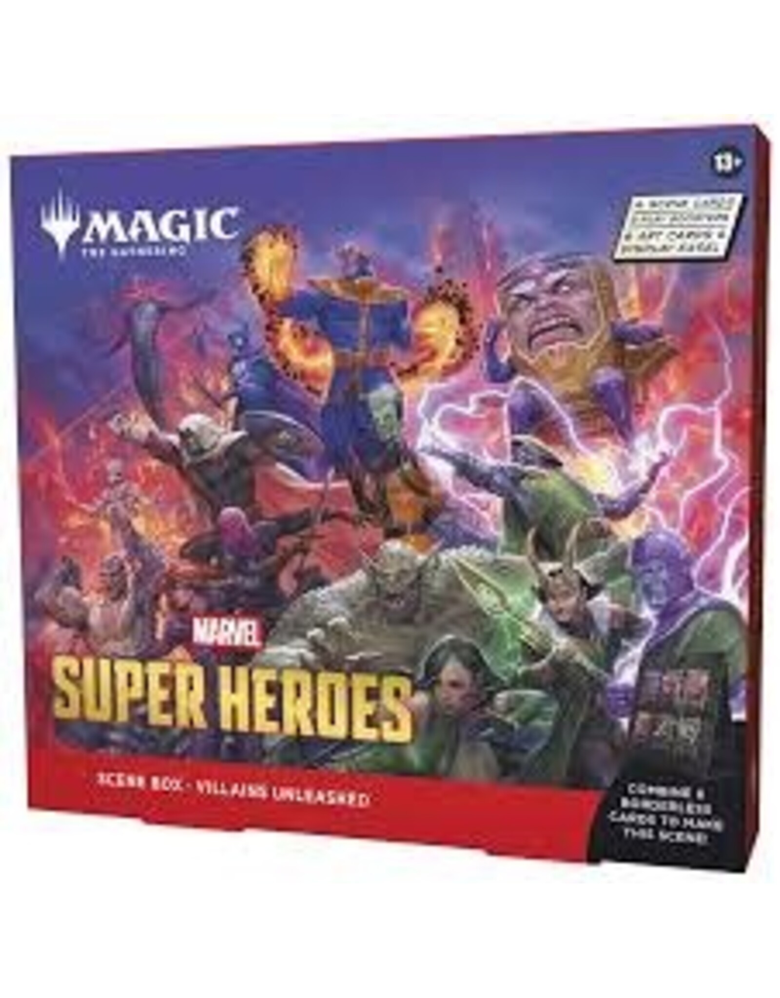 MTG: Marvel Super Heroes Scene Box - Villains Unleased (Releases June 19th, 2026)