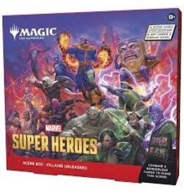 MTG: Marvel Super Heroes Scene Box - Villains Unleased (Releases June 19th, 2026)