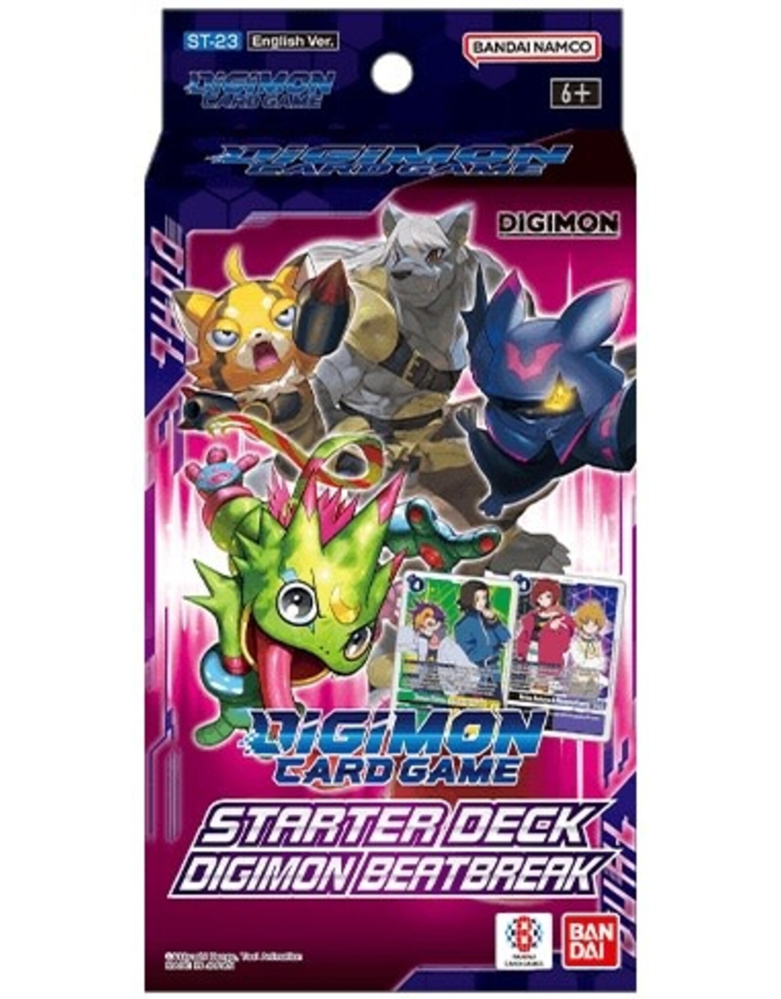 Bandai Digimon Cg St23 Starter Deck Beatstreak (Display of 8)