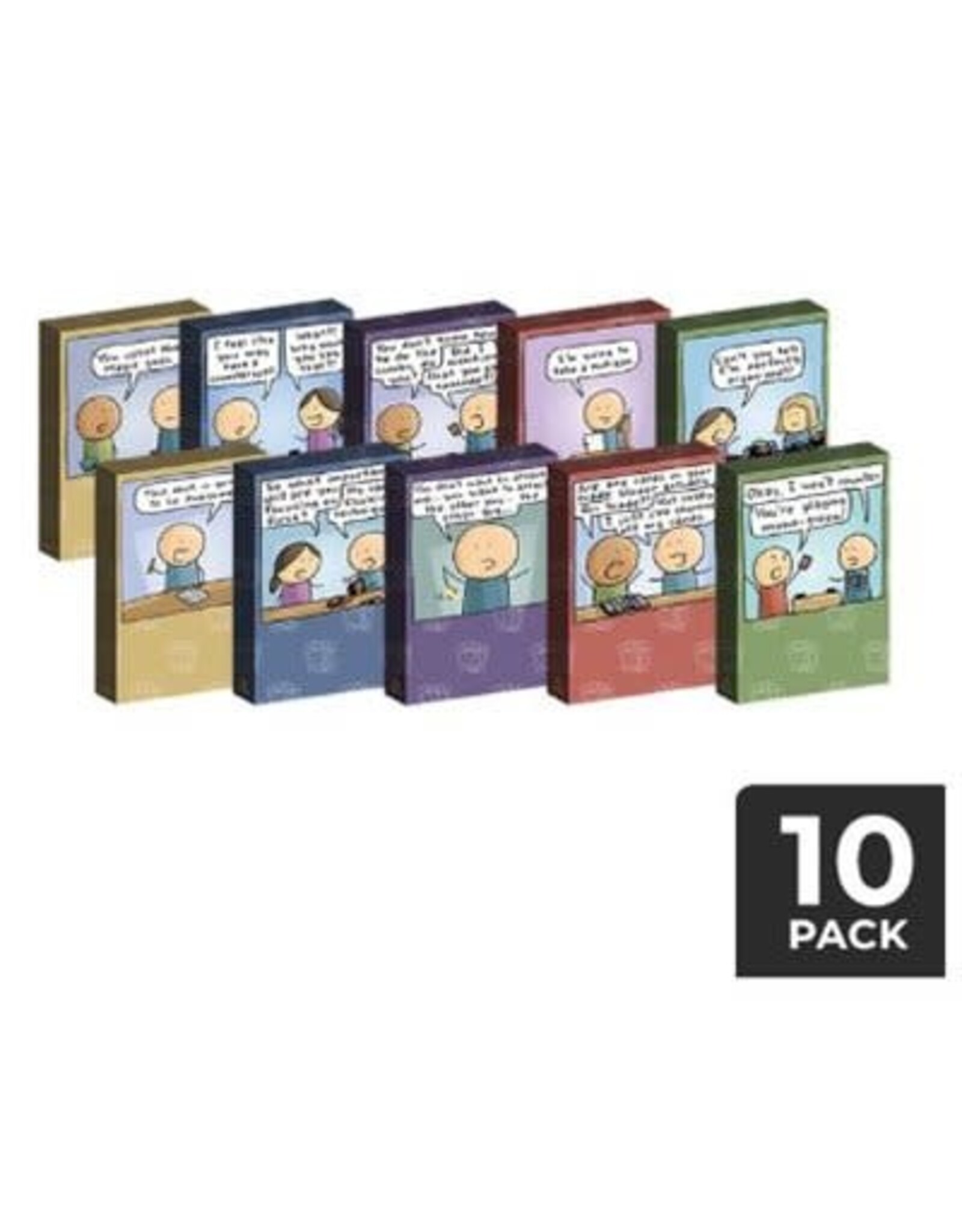 Cubeamajigs: Reusable Gaming Packs: Cardboard Crack 2 (10 Pk) (En)